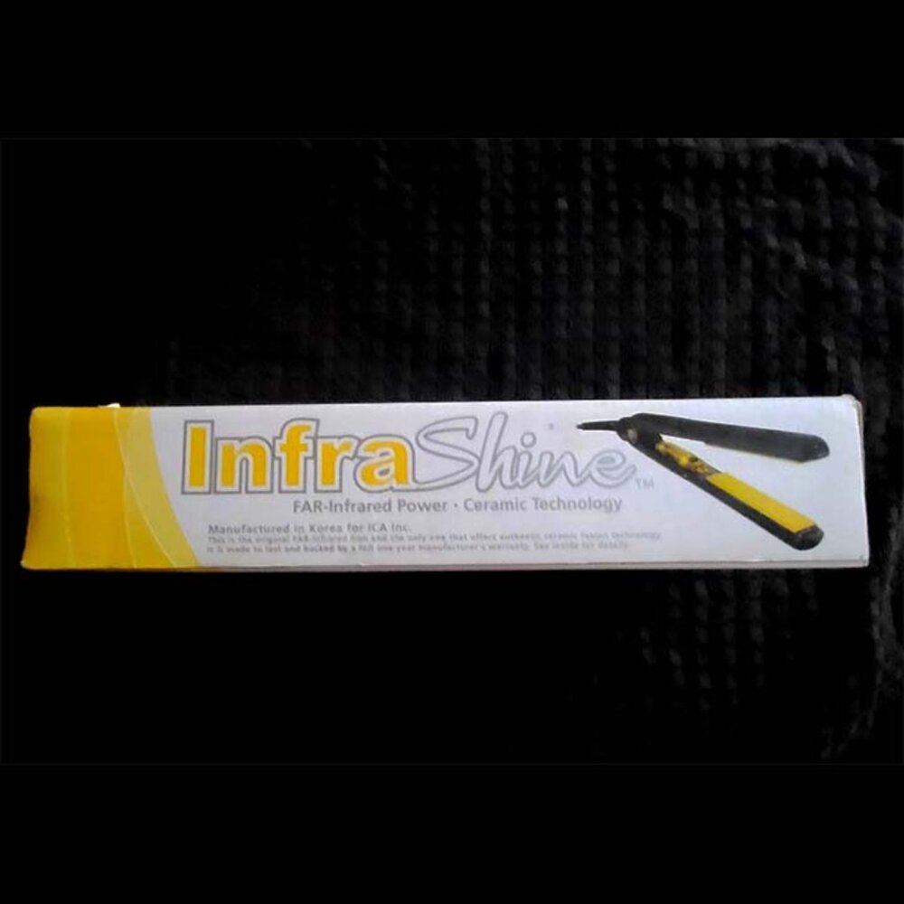 Infra Shine Ceramic Hair Straightener - Professional Styling Iron NIB - Picture 3 of 4